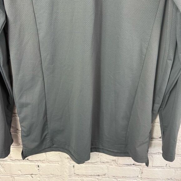YoungLA Men's Performance Line Grey 805 Quarter-Zip Size Large - Picture 3 of 15